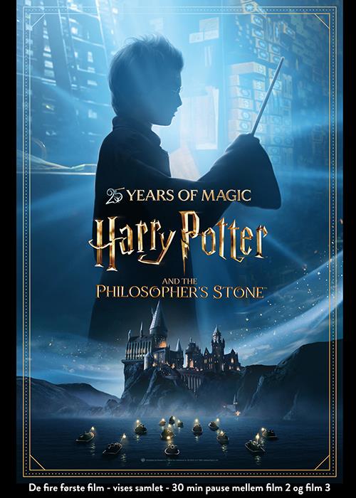 Harry Potter 25års Jubilæum - De fire første film